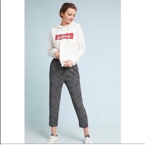Anthro Ett:twa patterned joggers